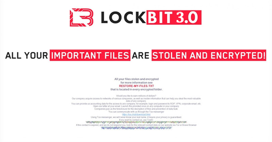 August 2023 LockBit Ransomware Attacks